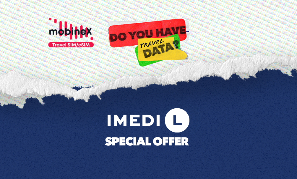 Special Offer on Travel Internet Packages for Imedi L Customers